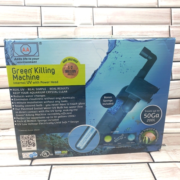 Fish Aquarium Green Killing Machine 9 Watt Internal Uv Aquarium